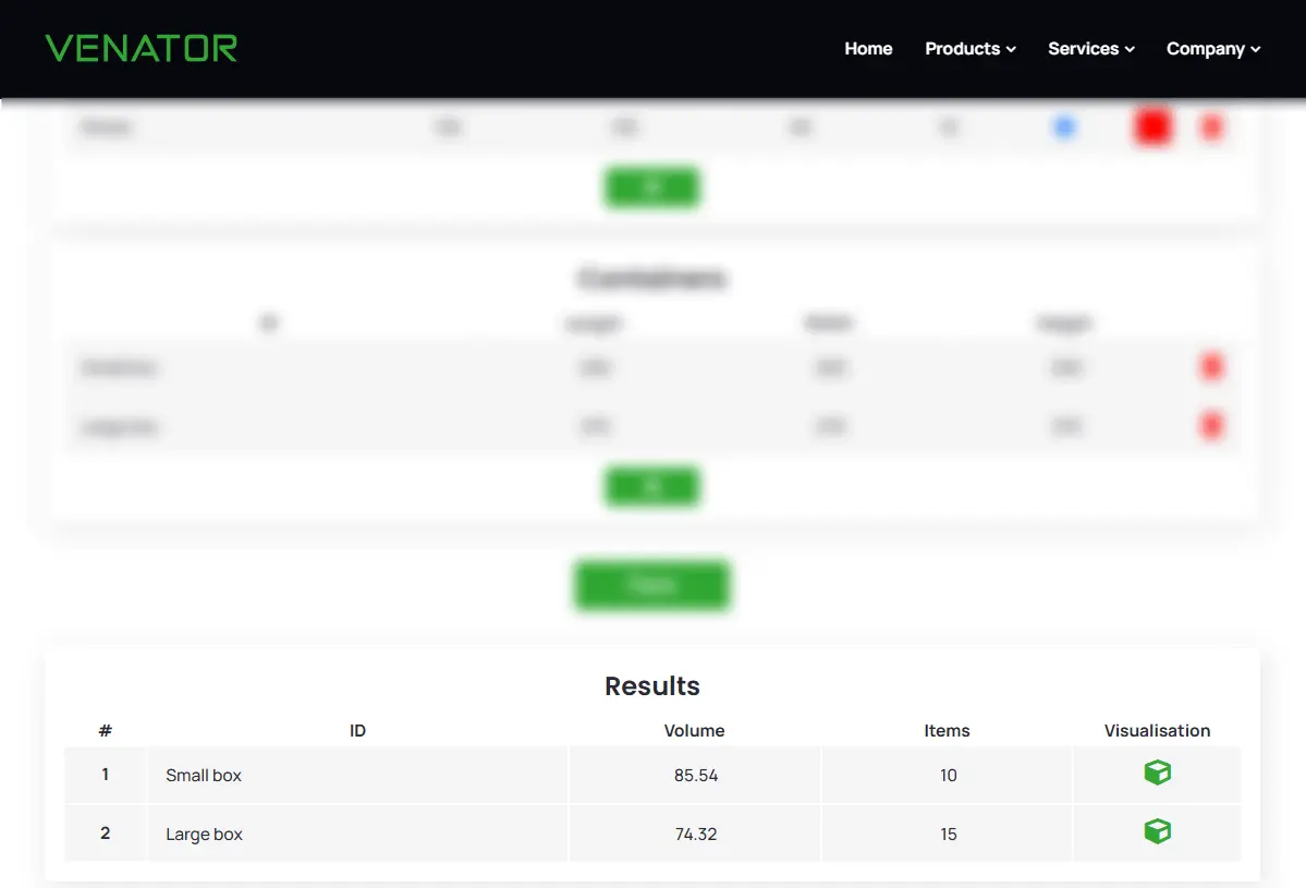 result of bin calculator